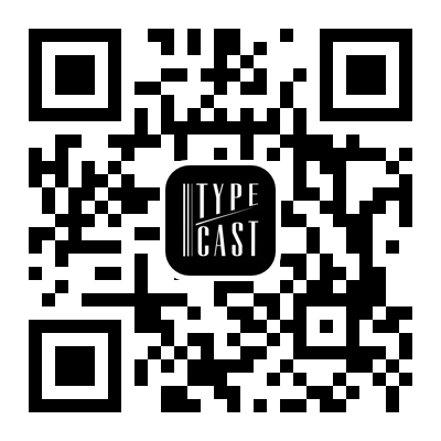 TYPE/CAST App Store 下载二维码